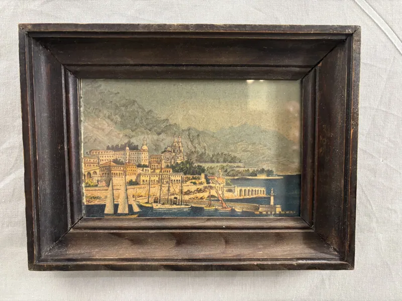 View of Monaco. Unknown Artist. 1910s