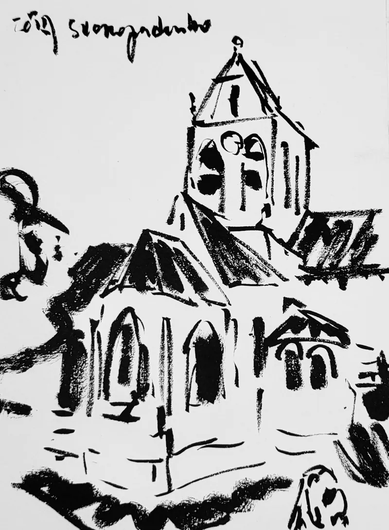 Auvers sur Oise. Zoia Skoropadenko