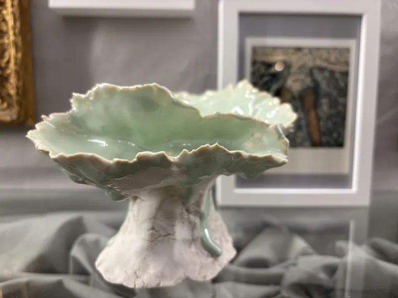 Double Lotus Vase. By Ania Pavis Guillaume