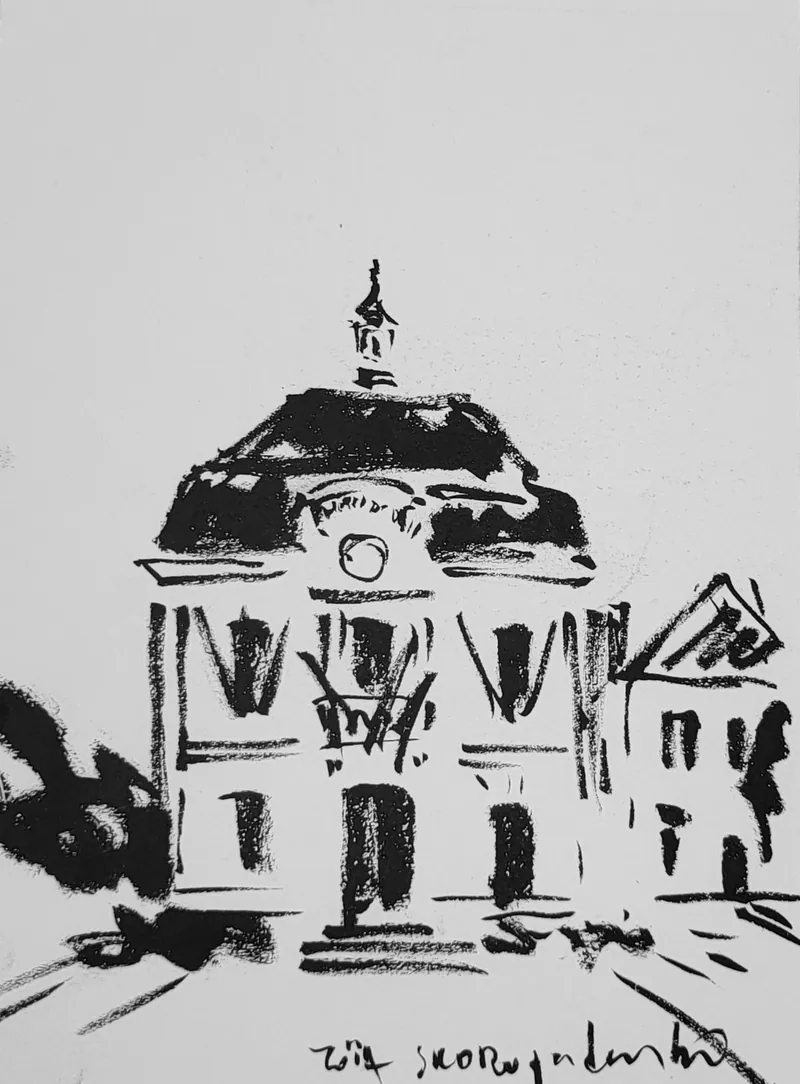 Auvers sur Oise. Zoia Skoropadenko